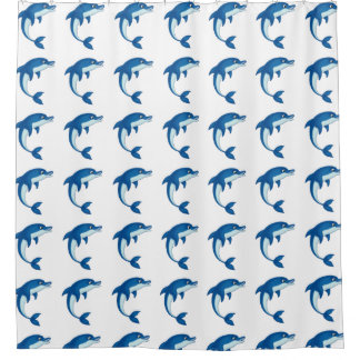 Shower Curtain/Dolphins Douchegordijn