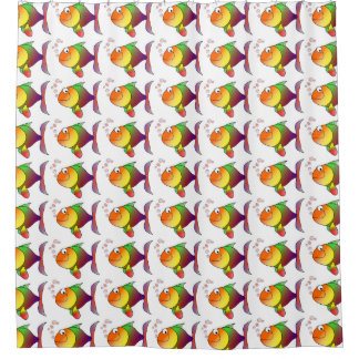 Shower Curtain/Fish Douchegordijn