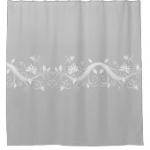 Shower Curtain-Floral Douchegordijn (Voorkant)
