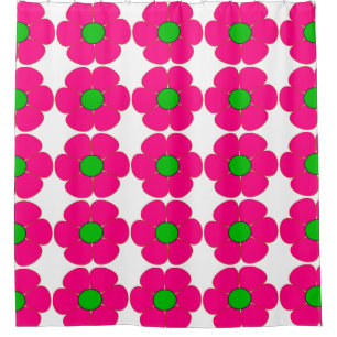 Shower Curtain/Flowers Douchegordijn