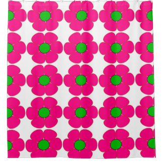 Shower Curtain/Flowers Douchegordijn