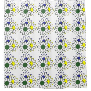 Shower Curtain/Flowers Douchegordijn