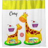 Shower Curtain-Giraffe Douchegordijn (Voorkant)