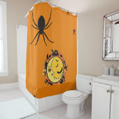 Shower Curtain Halloween Douchegordijn (In situ)