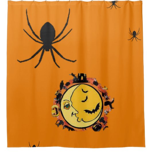 Shower Curtain Halloween Douchegordijn (Voorkant)