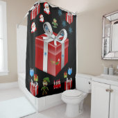 Shower Curtain Kerstmis Douchegordijn (In situ)
