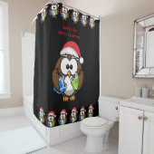 Shower Curtain Kerstmis Douchegordijn (In situ)