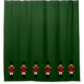 Shower Curtain met Nutcrackers Linde onderkant Douchegordijn (Voorkant)