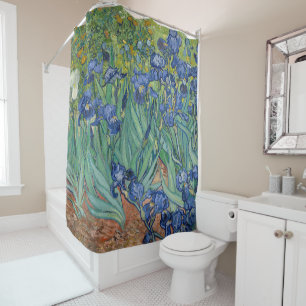 Shower Curtain met Van Gogh's Irises Douchegordijn