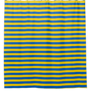 Shower Curtain met vlag van Oekraïne Douchegordijn