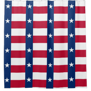 Shower Curtain met vlag van Texas State, VS Douchegordijn