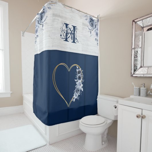 Shower Curtain Ocean Theme Douchegordijn (In situ)