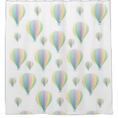 Shower Curtain Parachutes Douchegordijn (Voorkant)