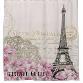 Shower Curtain Paris Gustave Eiviel Douchegordijn (Voorkant)