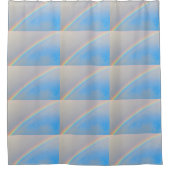 Shower Curtain - Rainbow Tiles Douchegordijn (Voorkant)