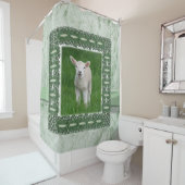 Shower Curtain Sheep Douchegordijn (In situ)