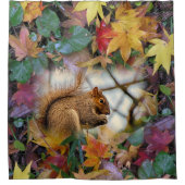 Shower Curtain Squirrel Douchegordijn (Voorkant)