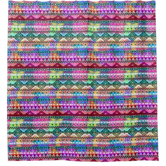 Shower Curtain/standaard Amerikaanse printer Douchegordijn (Voorkant)