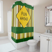 Shower Curtain Stripe Douchegordijn (In situ)