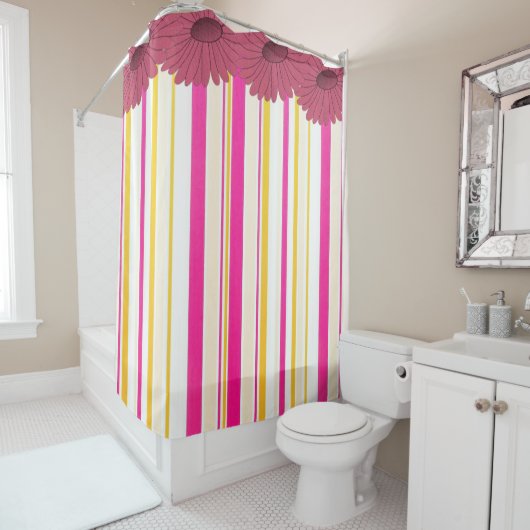 Shower Curtain Stripe Douchegordijn (In situ)