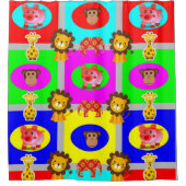 Shower Curtain voor kinderen Douchegordijn (Voorkant)
