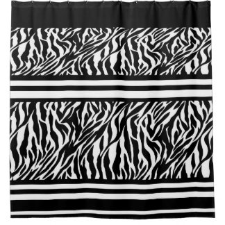 Shower Curtain/Zebra Pattern Douchegordijn