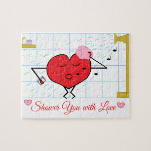 Shower Love: Legpuzzel