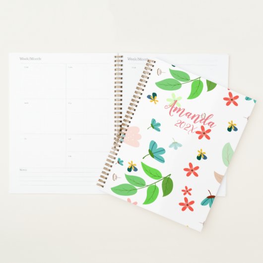 Shower of Flowers Planner (Display)