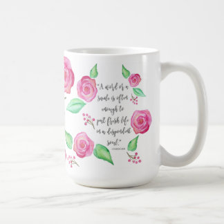 Shower of Rozen Waterverf Koffiemok