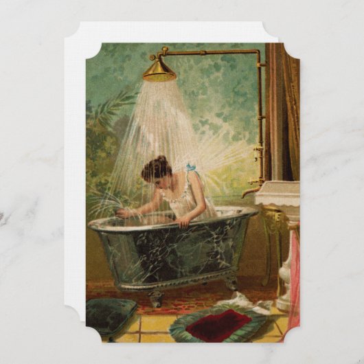 Shower the Bride Invitation (Devant / Derrière)