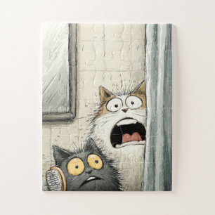 Shower Verrassing Katten – Grappige Puzzel