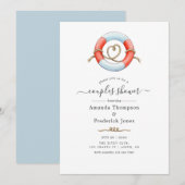 Shower voor walvisparen kaart (Voorkant / Achterkant)