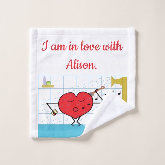 Shower You with Love : (Gant de toilette)