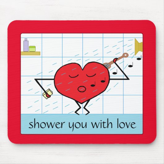 Shower You with Love: Muismat (Voorkant)