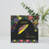 Showers of Brightness Invitation Kaart (Staand voorkant)