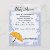 Showers of Happiness Baby shower Uitnodiging (Voorkant)