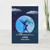 Showers of Love for Valentijn Day with Ballet Kaart (Voorkant)