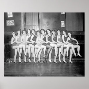 Showgirl, 1925. foto poster
