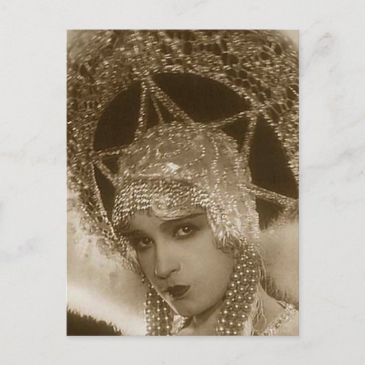 Showgirl Briefkaart (Voorkant)