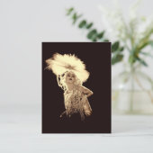  Showgirl Briefkaart (Staand voorkant)