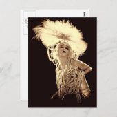  Showgirl Briefkaart (Voorkant / Achterkant)