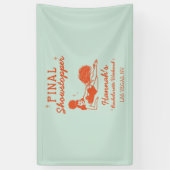 Showgirl Eindshowstopper Bachelorette Spandoek (Verticaal)