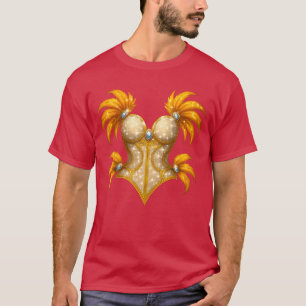 Showgirl kostuum illusie glamour Halloween voor jo T-shirt
