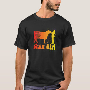 Showgirl plezier vee vee tentoonstellen t-shirt