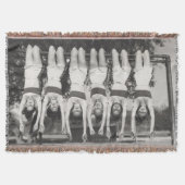 Showgirls op aap bars, speels design. deken (Voorkant)