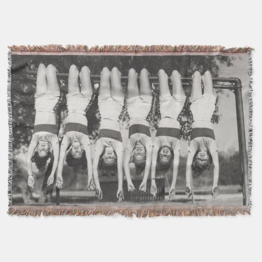 Showgirls op aap bars, speels design. deken (Voorkant)