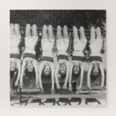 Showgirls op aap bars, speels design. legpuzzel (Verticaal)