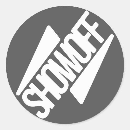 SHOWOFF Merk Sticker (Voorkant)