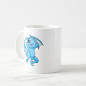 Shoyru Blue Koffiemok (Voorkant links)