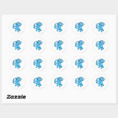 Shoyru Blue Ronde Sticker (Vel)